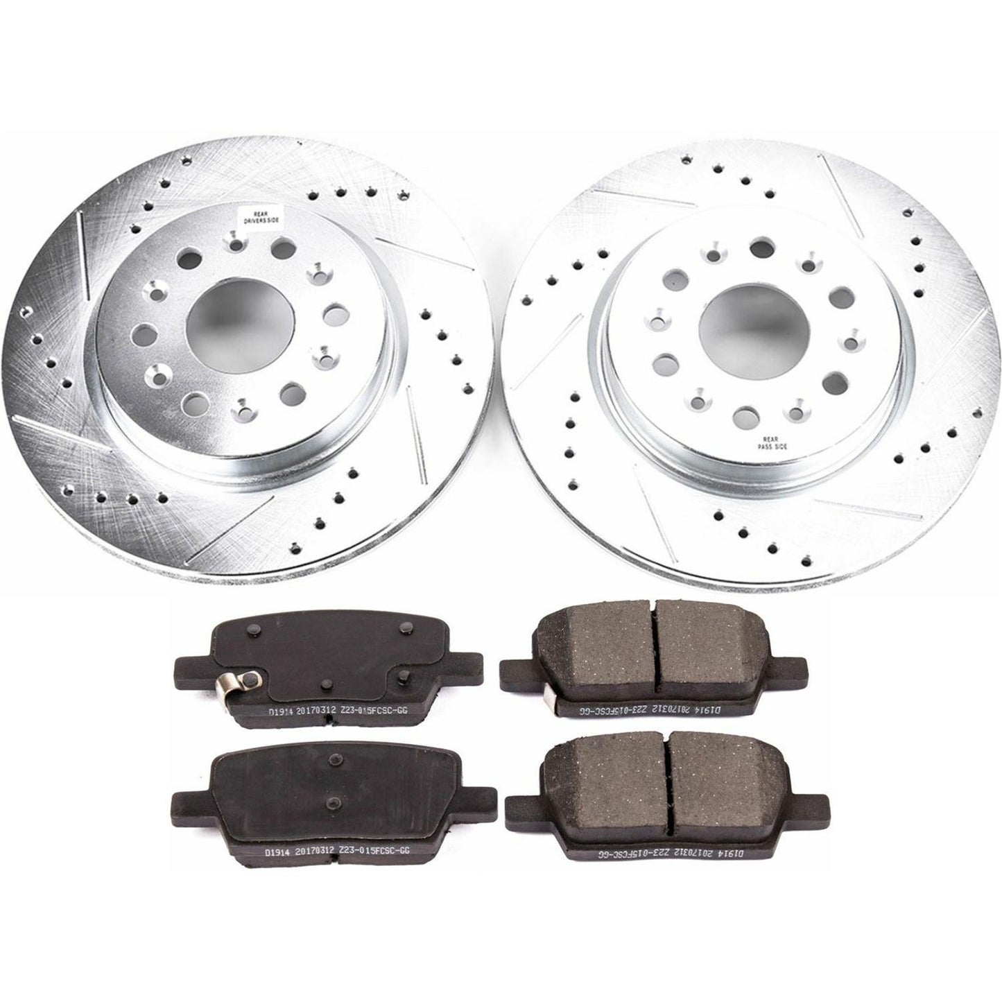 Power Stop Z23 Evolution Sport Brake Upgrade Kits K7411