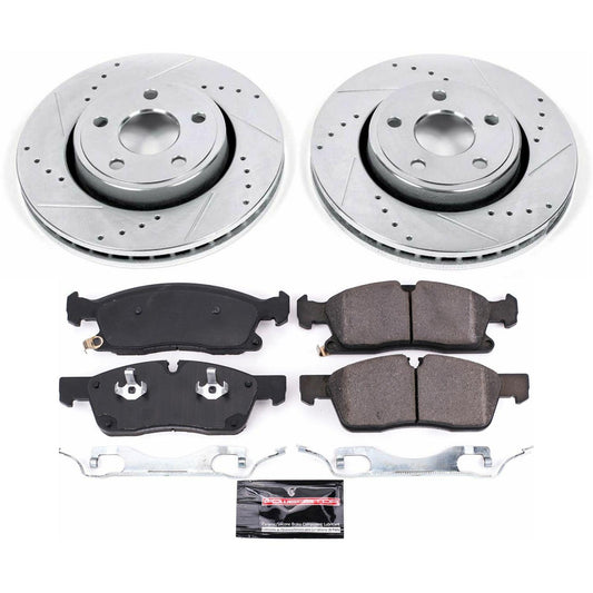 Power Stop Z23 Evolution Sport Brake Upgrade Kits K7412