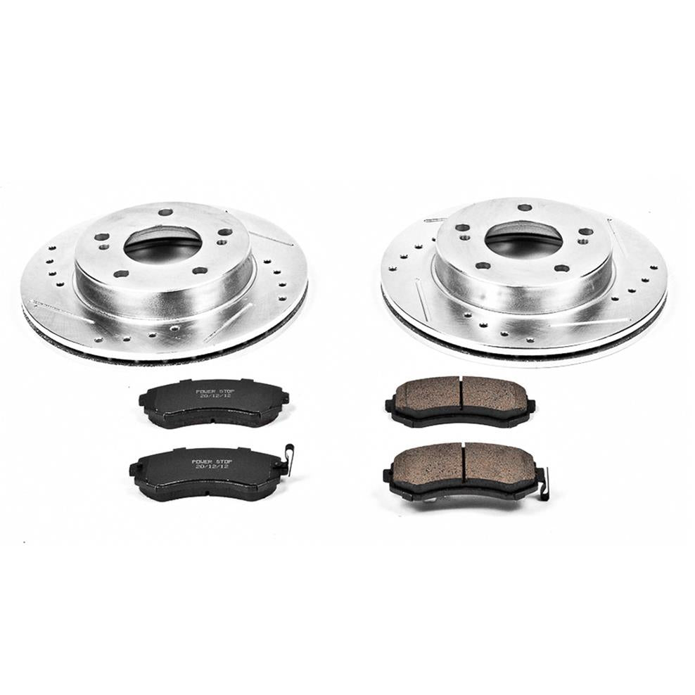 Power Stop Z23 Evolution Sport Brake Upgrade Kits K754