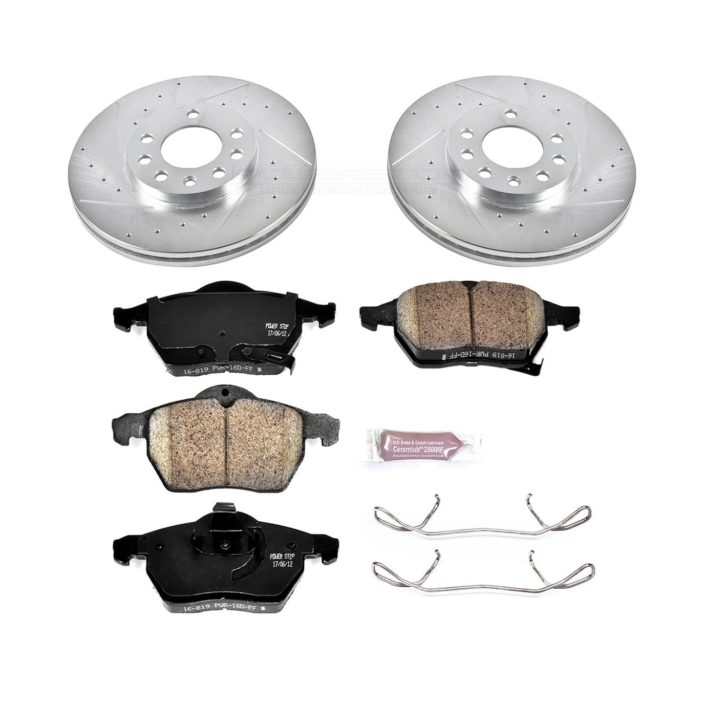 Power Stop Z23 Evolution Sport Brake Upgrade Kits K834