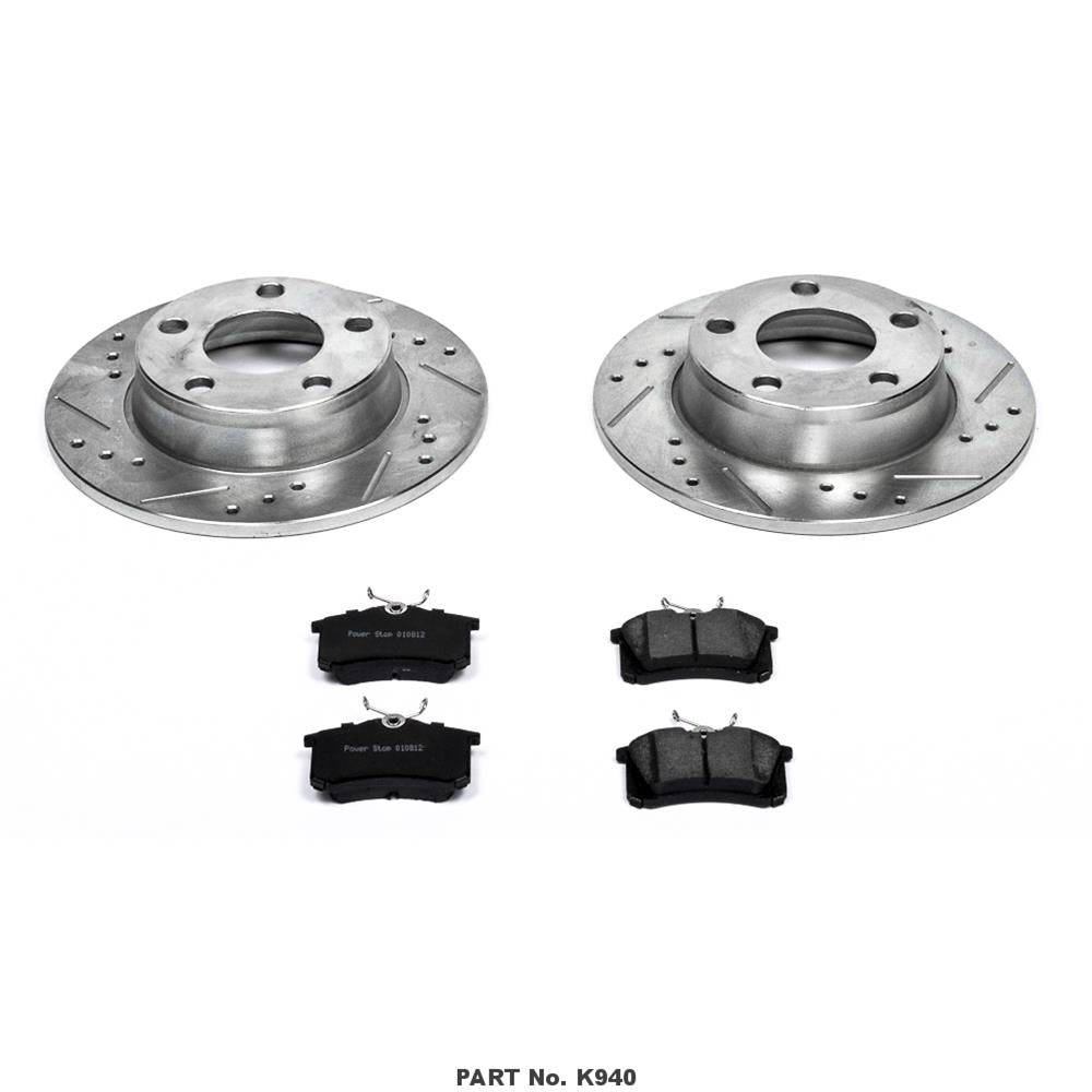 Power Stop Z23 Evolution Sport Brake Upgrade Kits K940