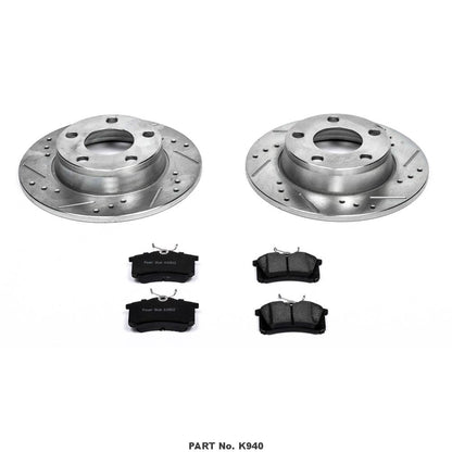Power Stop Z23 Evolution Sport Brake Upgrade Kits K940
