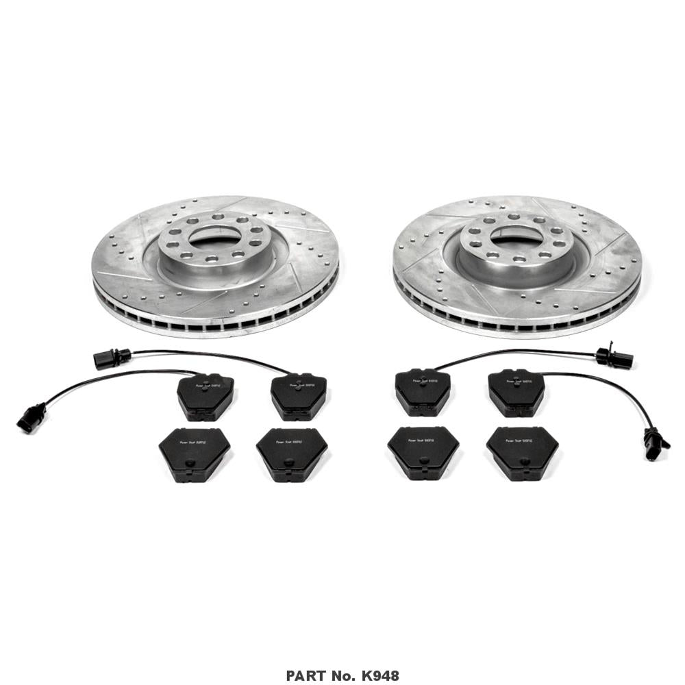 Power Stop Z23 Evolution Sport Brake Upgrade Kits K948