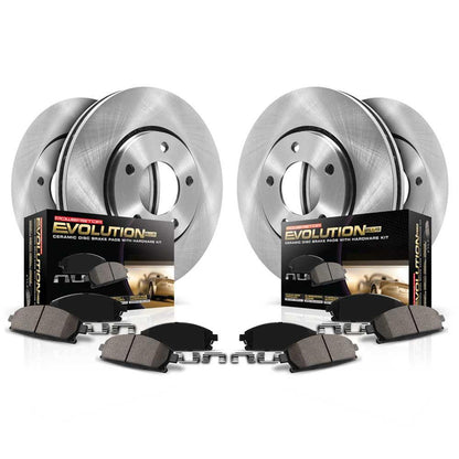 Power Stop Z17 Evolution Plus Stock Replacement Brake Kits KOE7301