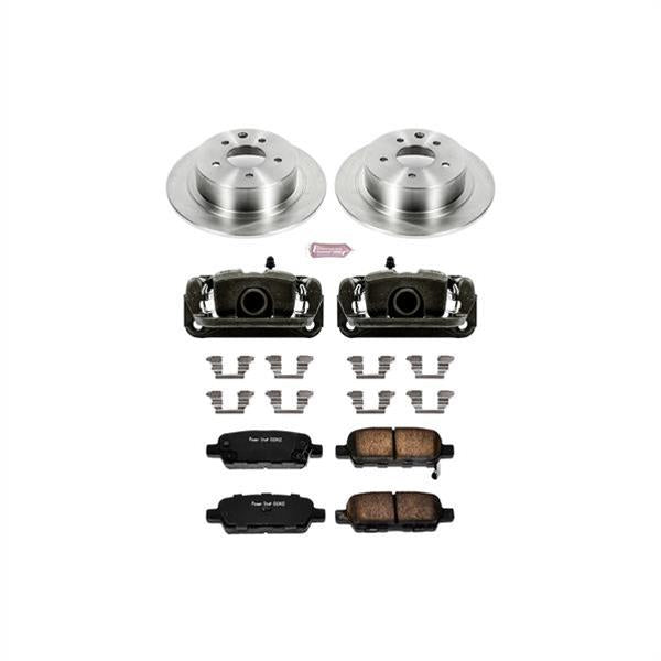 Power Stop Z17 Evolution Plus Stock Replacement Brake Kits with Calipers KCOE098