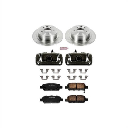 Power Stop Z17 Evolution Plus Stock Replacement Brake Kits with Calipers KCOE098