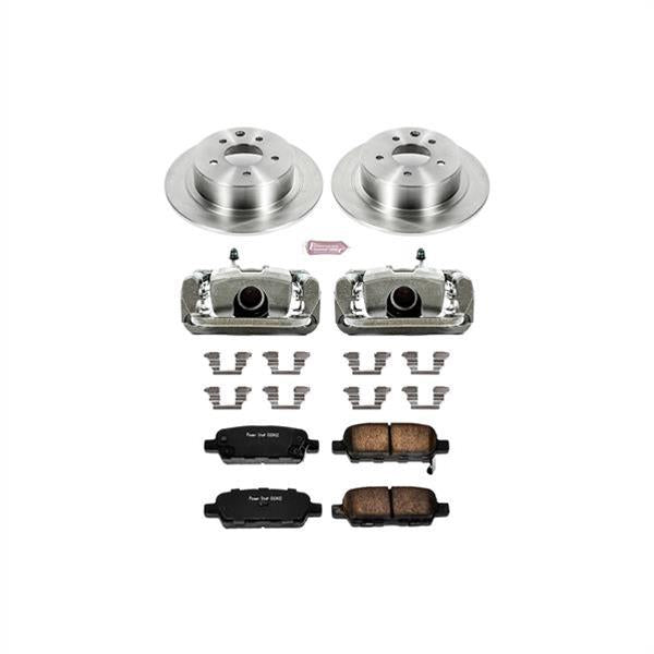 Power Stop Z17 Evolution Plus Stock Replacement Brake Kits with Calipers KCOE098A