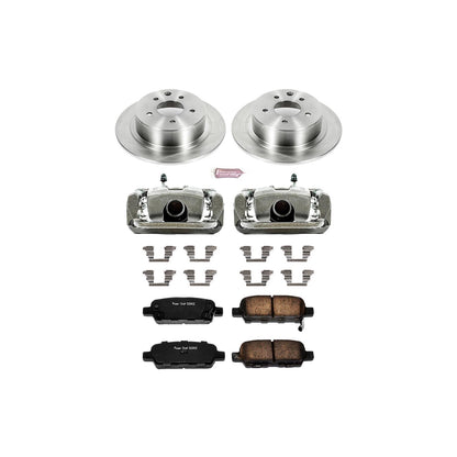 Power Stop Z17 Evolution Plus Stock Replacement Brake Kits with Calipers KCOE098A
