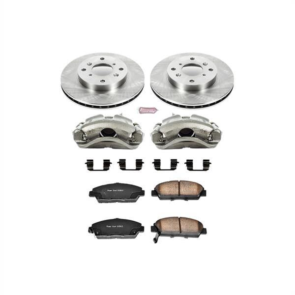 Power Stop Z17 Evolution Plus Stock Replacement Brake Kits with Calipers KCOE1033