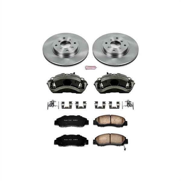 Power Stop Z17 Evolution Plus Stock Replacement Brake Kits with Calipers KCOE1037