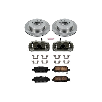 Power Stop Z17 Evolution Plus Stock Replacement Brake Kits with Calipers KCOE103