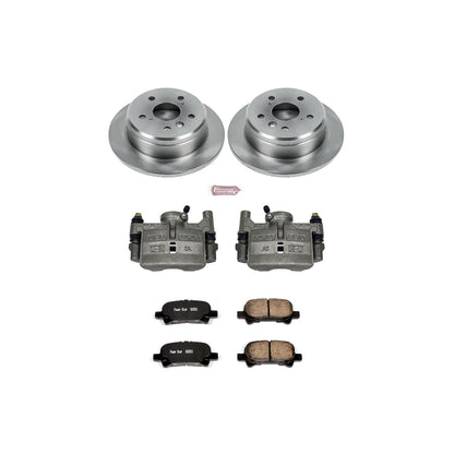 Power Stop Z17 Evolution Plus Stock Replacement Brake Kits with Calipers KCOE1083