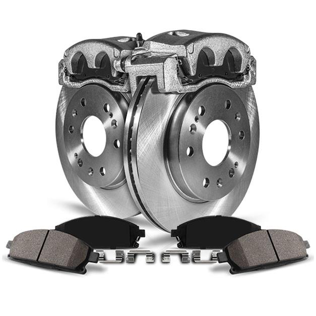 Power Stop Z17 Evolution Plus Stock Replacement Brake Kits with Calipers KCOE1558A