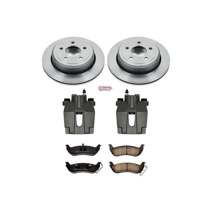Power Stop Z17 Evolution Plus Stock Replacement Brake Kits with Calipers KCOE1368