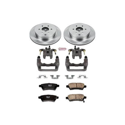Power Stop Z17 Evolution Plus Stock Replacement Brake Kits with Calipers KCOE147
