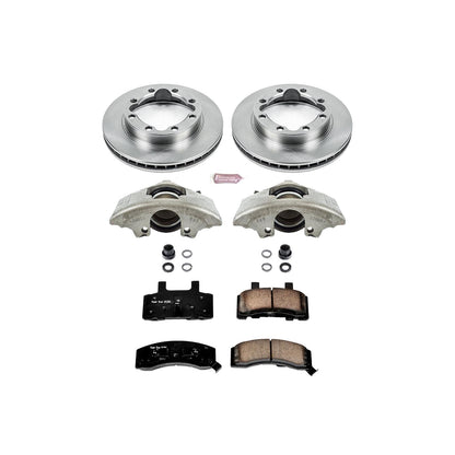 Power Stop Z17 Evolution Plus Stock Replacement Brake Kits with Calipers KCOE1524
