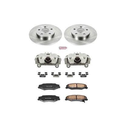 Power Stop Z17 Evolution Plus Stock Replacement Brake Kits with Calipers KCOE1566