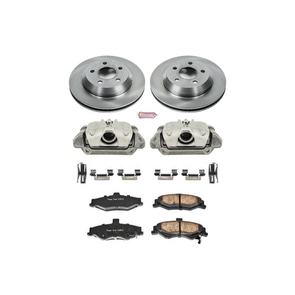 Power Stop Z17 Evolution Plus Stock Replacement Brake Kits with Calipers KCOE1568