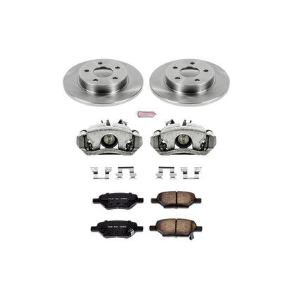Power Stop Z17 Evolution Plus Stock Replacement Brake Kits with Calipers KCOE1616