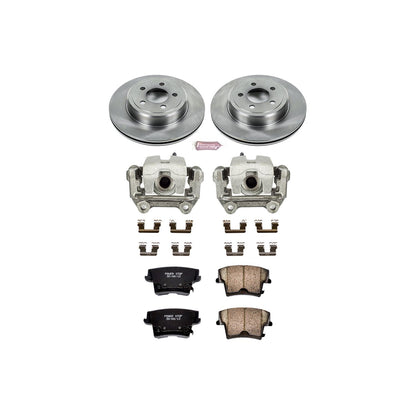 Power Stop Z17 Evolution Plus Stock Replacement Brake Kits with Calipers KCOE1720