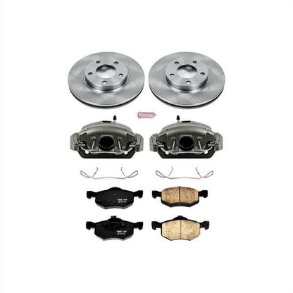 Power Stop Z17 Evolution Plus Stock Replacement Brake Kits with Calipers KCOE1930