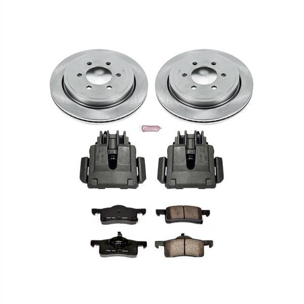 Power Stop Z17 Evolution Plus Stock Replacement Brake Kits with Calipers KCOE1935