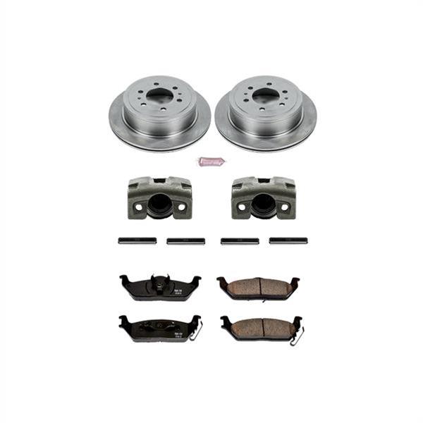 Power Stop Z17 Evolution Plus Stock Replacement Brake Kits with Calipers KCOE1950