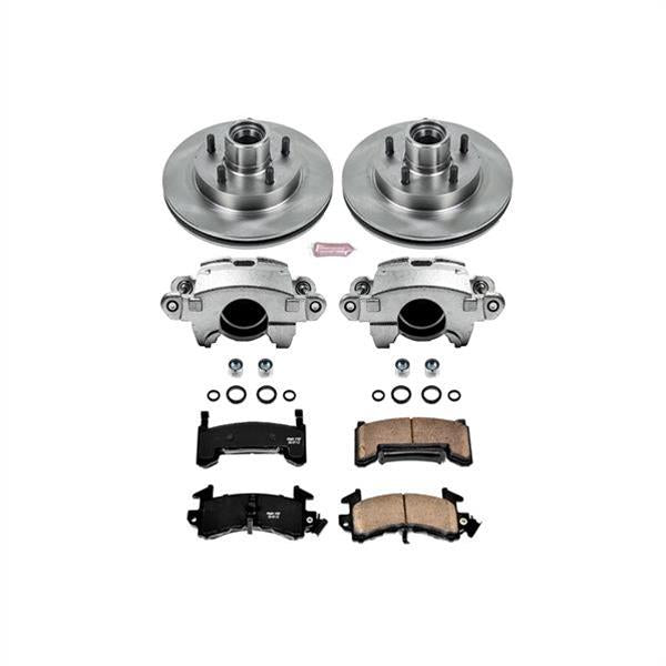 Power Stop Z17 Evolution Plus Stock Replacement Brake Kits with Calipers KCOE1985