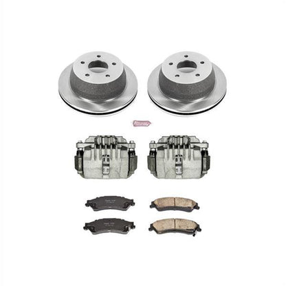 Power Stop Z17 Evolution Plus Stock Replacement Brake Kits with Calipers KCOE2008