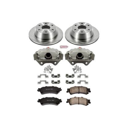 Power Stop Z17 Evolution Plus Stock Replacement Brake Kits with Calipers KCOE2018A