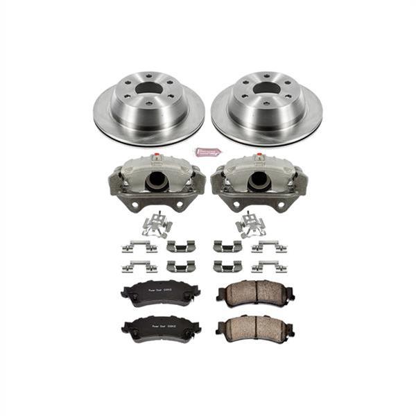 Power Stop Z17 Evolution Plus Stock Replacement Brake Kits with Calipers KCOE2018A
