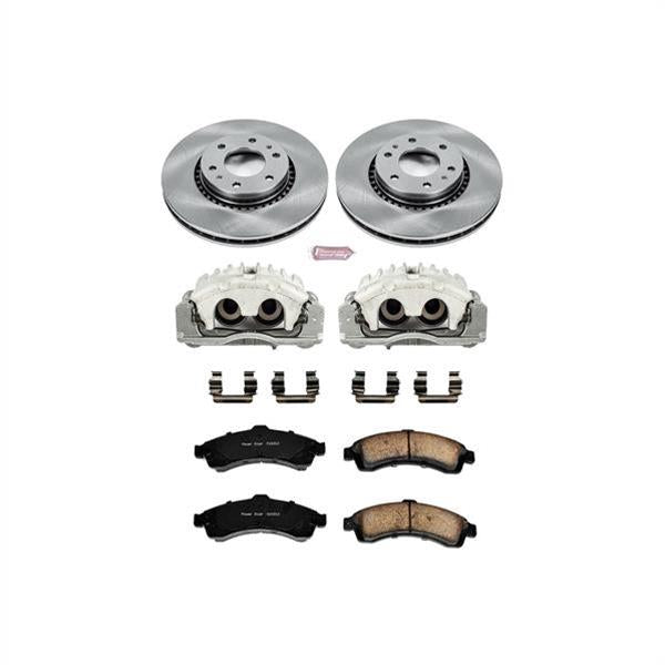 Power Stop Z17 Evolution Plus Stock Replacement Brake Kits with Calipers KCOE2061