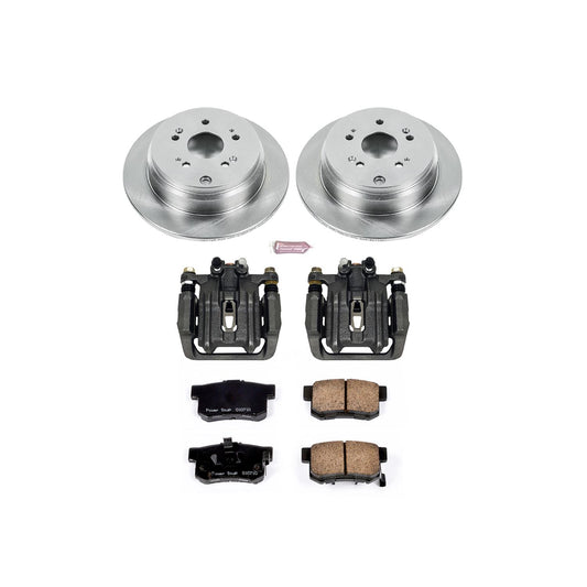 Power Stop Z17 Evolution Plus Stock Replacement Brake Kits with Calipers KCOE206A