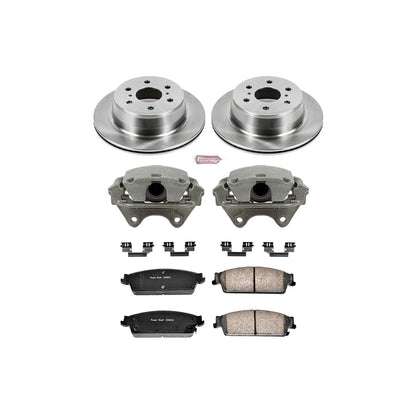 Power Stop Z17 Evolution Plus Stock Replacement Brake Kits with Calipers KCOE2083
