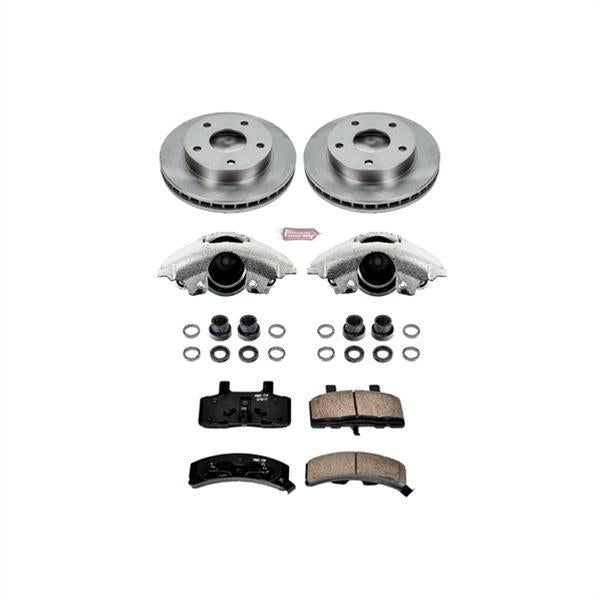 Power Stop Z17 Evolution Plus Stock Replacement Brake Kits with Calipers KCOE2126