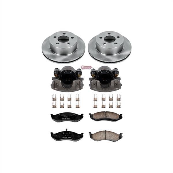 Power Stop Z17 Evolution Plus Stock Replacement Brake Kits with Calipers KCOE2152