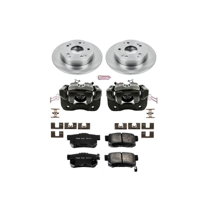 Power Stop Z17 Evolution Plus Stock Replacement Brake Kits with Calipers KCOE2270