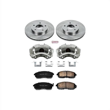 Power Stop Z17 Evolution Plus Stock Replacement Brake Kits with Calipers KCOE2280
