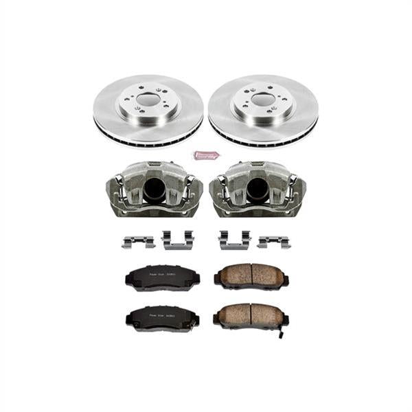 Power Stop Z17 Evolution Plus Stock Replacement Brake Kits with Calipers KCOE2292