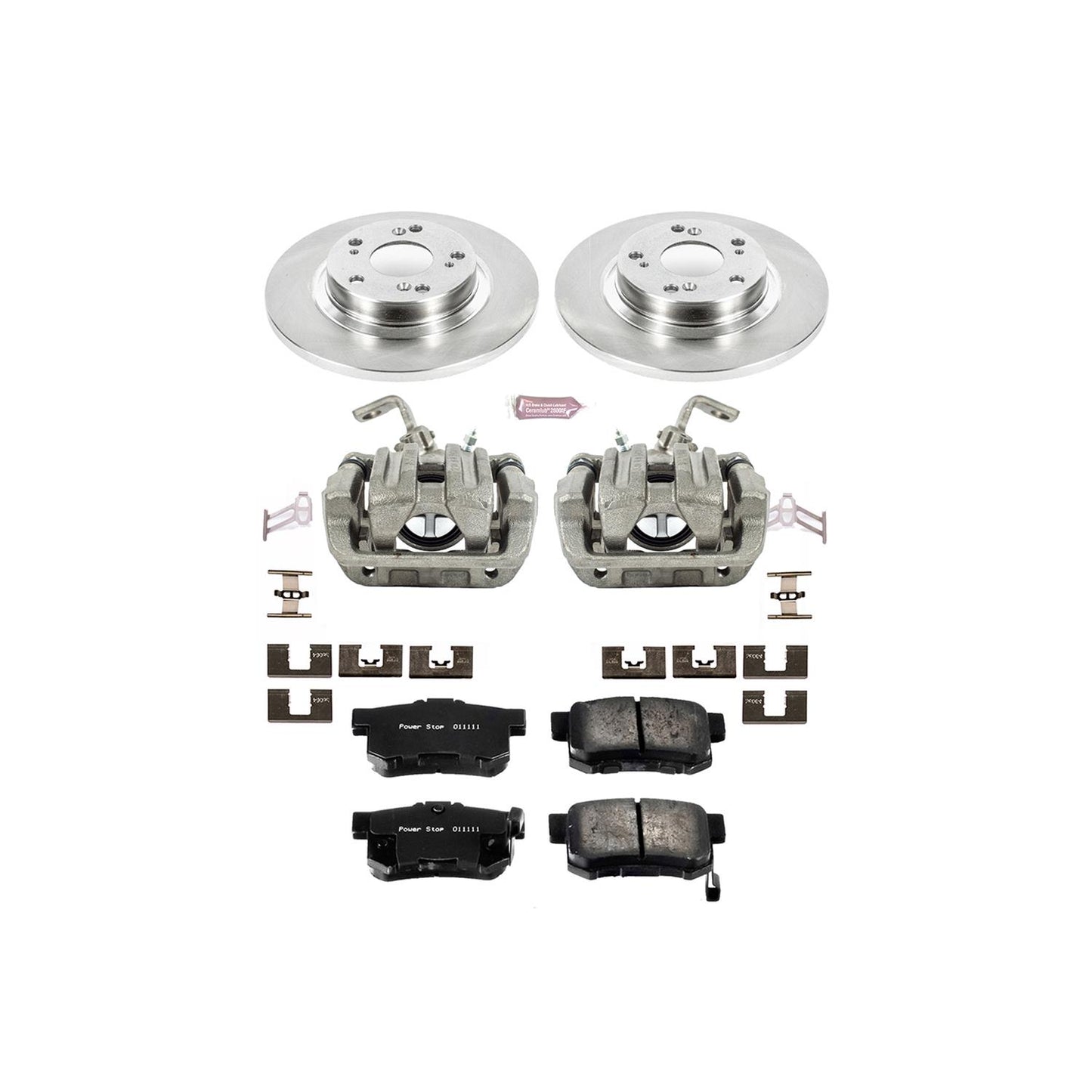 Power Stop Z17 Evolution Plus Stock Replacement Brake Kits with Calipers KCOE2310