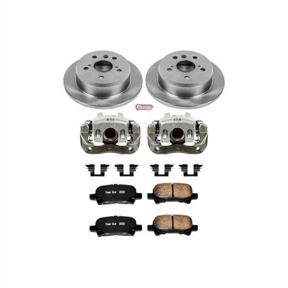 Power Stop Z17 Evolution Plus Stock Replacement Brake Kits with Calipers KCOE2417