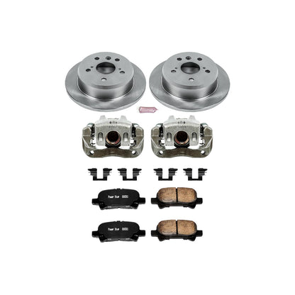 Power Stop Z17 Evolution Plus Stock Replacement Brake Kits with Calipers KCOE2417
