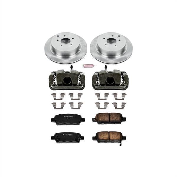 Power Stop Z17 Evolution Plus Stock Replacement Brake Kits with Calipers KCOE2427