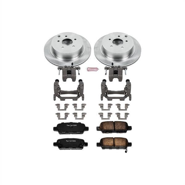 Power Stop Z17 Evolution Plus Stock Replacement Brake Kits with Calipers KCOE2427A