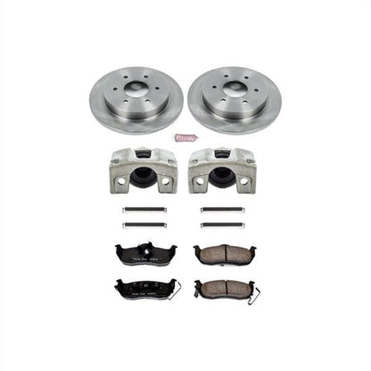Power Stop Z17 Evolution Plus Stock Replacement Brake Kits with Calipers KCOE2445
