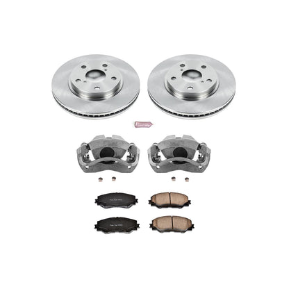 Power Stop Z17 Evolution Plus Stock Replacement Brake Kits with Calipers KCOE258