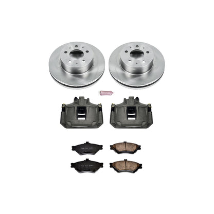 Power Stop Z17 Evolution Plus Stock Replacement Brake Kits with Calipers KCOE2917