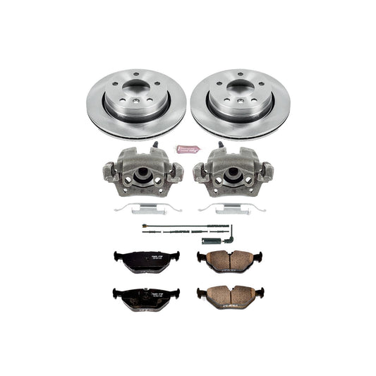 Power Stop Z17 Evolution Plus Stock Replacement Brake Kits with Calipers KCOE2980