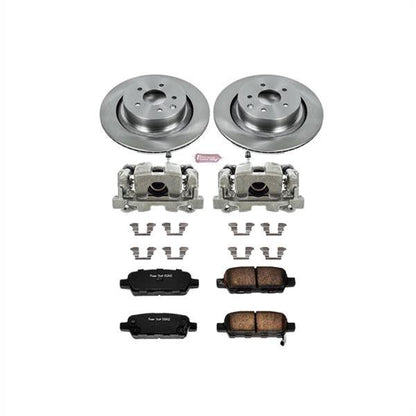Power Stop Z17 Evolution Plus Stock Replacement Brake Kits with Calipers KCOE2986