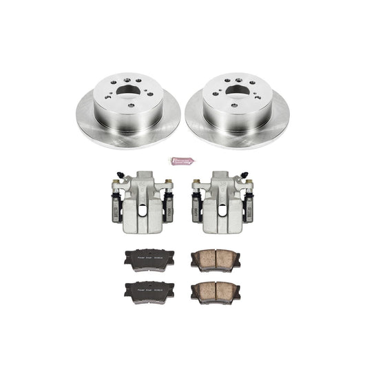 Power Stop Z17 Evolution Plus Stock Replacement Brake Kits with Calipers KCOE3068